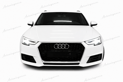 🔥ART.0602 GRIGLIA ADATTO PER AUDI  A4 B9 2015-2019 LOOK RS4 BORDO SATINATO🔥
