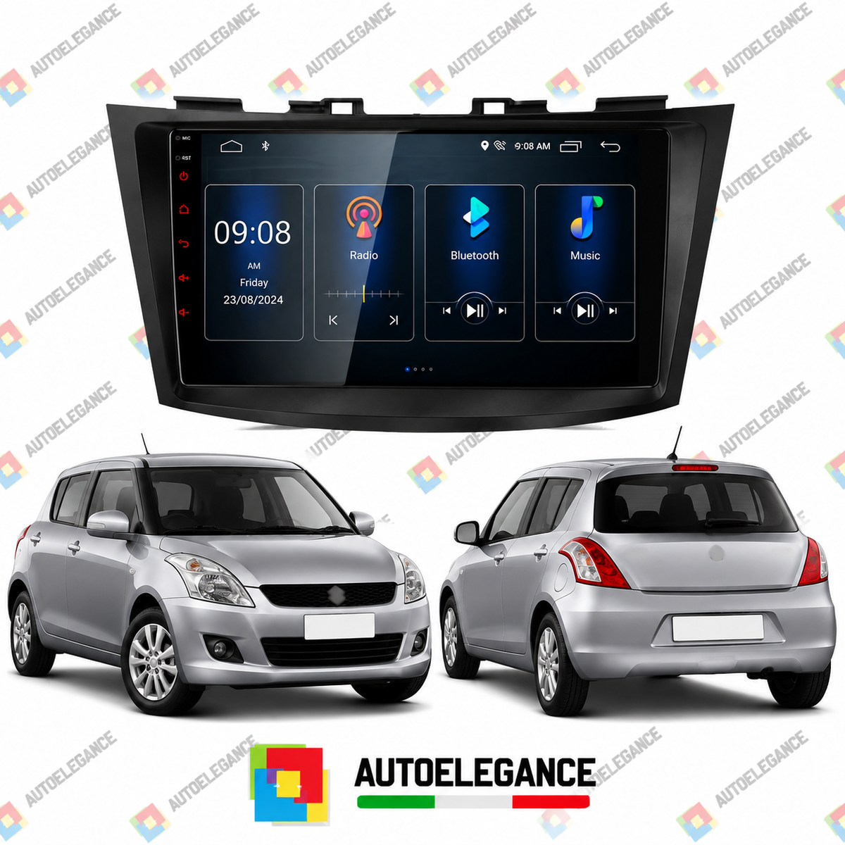 RADIO GPS ANDROID 11 PER SUZUKI SWIFT 11-17