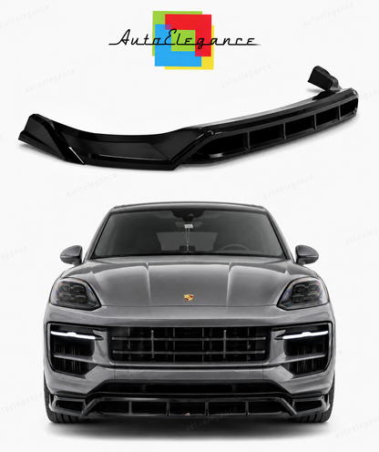 💕Splitter  adatto per  Porsche Cayenne nero  lucido💕