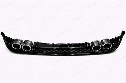 💫Diffusore Stile R con terminali finti per Golf Mk7 Nero Lucido 2017-2019💫