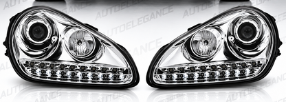 ART.10712 FARI ANTERIORI ADATTO PER PORSCHE CAYENNE 02-06