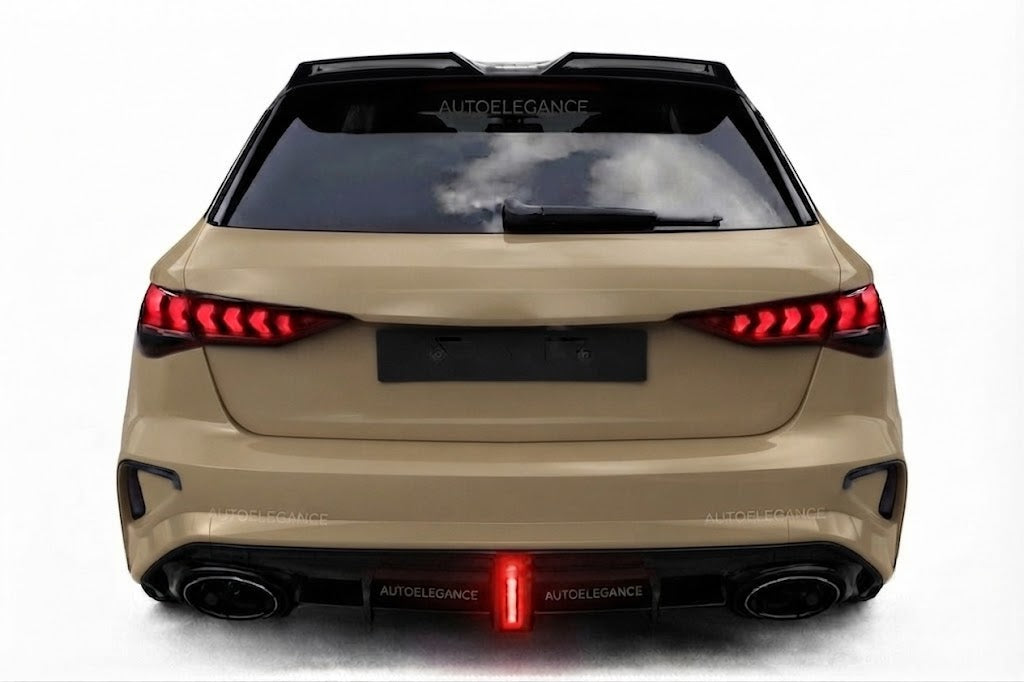 💫Paraurti Posteriore + Diffusore - Audi A3 Sportback 2025+ Look RS3 Led💫