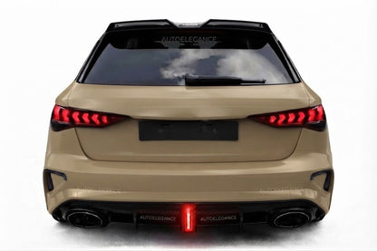 💫Paraurti Posteriore + Diffusore - Audi A3 Sportback 2025+ Look RS3 Led💫