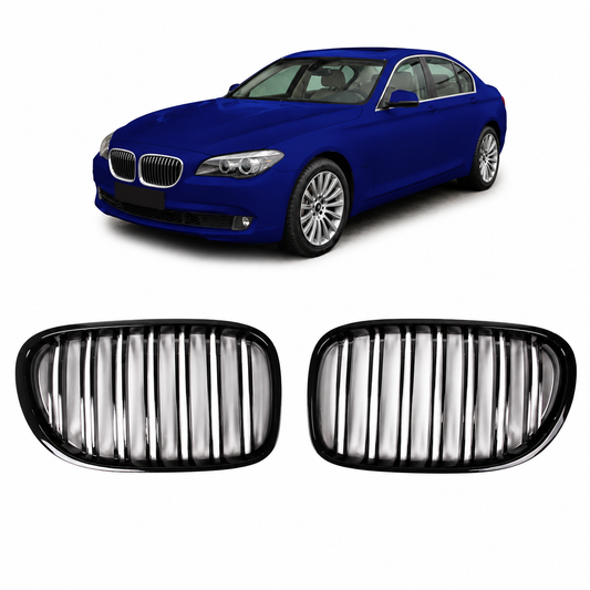 👉Griglia Anteriore Nero Lucido per BMW Serie 7 F01 F02 2008-2012👈