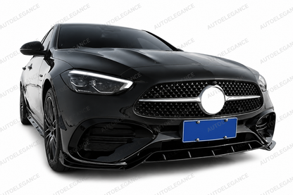 💫KIT AERO ANTERIORE PER CLASSE C W206 2021 AMG NERO LUCIDO💫 (Copia)