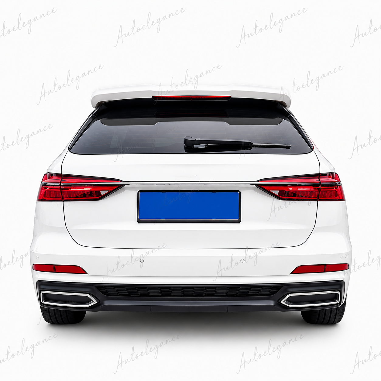 🔥ART.9886 SPOILER POSTERIORE STILE RS6 NERO LUCIDO PER AUDI A6 C8 AVANT 18-24🔥