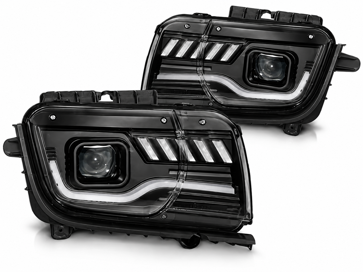 ART.10678 FARI ANTERIORI ADATTO PER CHEVROLET CAMARO 09-13 NERO