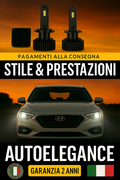 ⭐LAMPADE ANABBAGLIANTI D3S KIT LED 6000K ADATTO PER HYUNDAI I40⭐