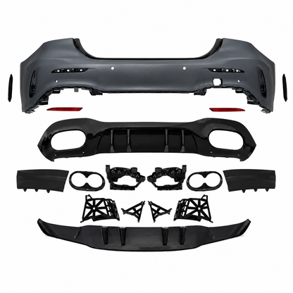 💕PARAURTI POSTERIORE PER MERCEDES CLASSE A V177 19-24 LOOK A45💕