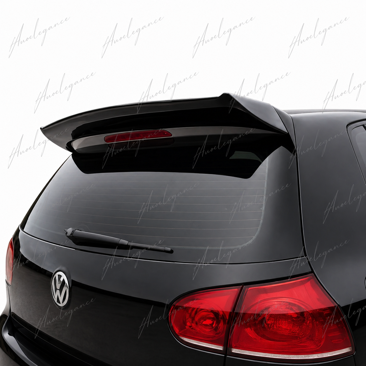 🔥ART.1913 SPOILER ADATTO PER VW GOLF 5 2003-2009 GTI NERO LUCIDO🔥