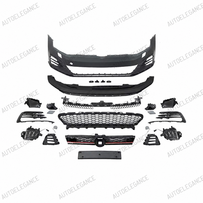 💕ART.10272 PARAURTI ANTERIORI  GTI 7.5 Look LED DRL VW Golf 7 12-16💕