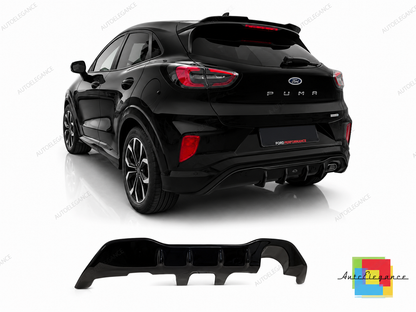 👉Diffusore Posteriore Estrattore Ford Puma ST-Line 19-24 Nero Lucido ABS👈