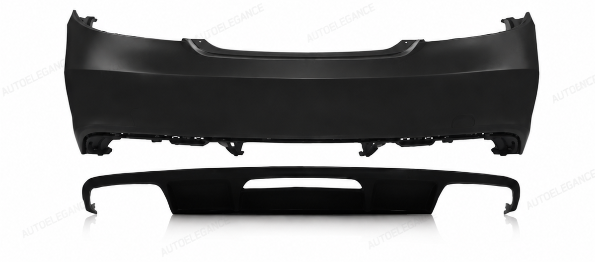 💕PARAURTI POSTERIORE MERCEDES CLASSE CLS W218 11-14 LOOK AMG💕