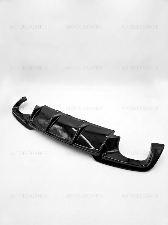 💫ART. 0086 Diffusore Posteriore Nero Lucido per  BMW Serie 5 F10 F11💫