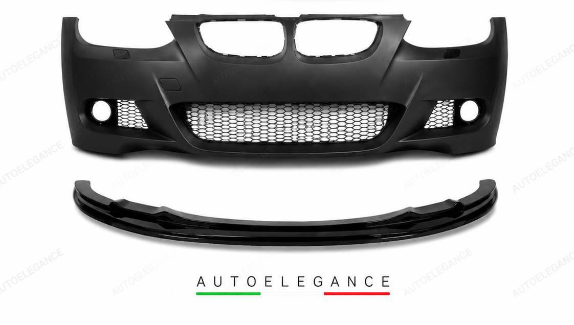 💕PARAURTI ANTERIORE BMW E92 E93 06-10 LOOK M + SPOILER LIP💕