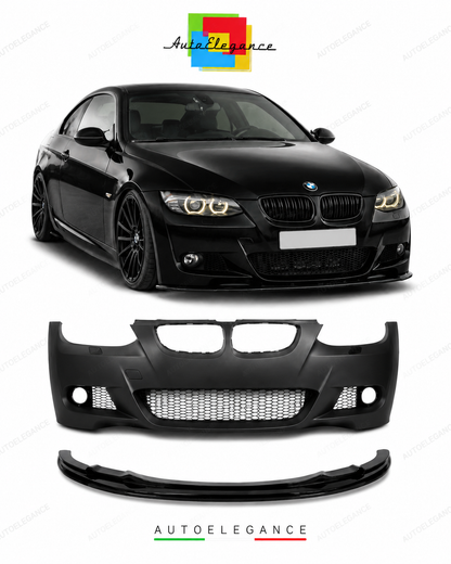 💕PARAURTI ANTERIORE BMW E92 E93 06-10 LOOK M + SPOILER LIP💕