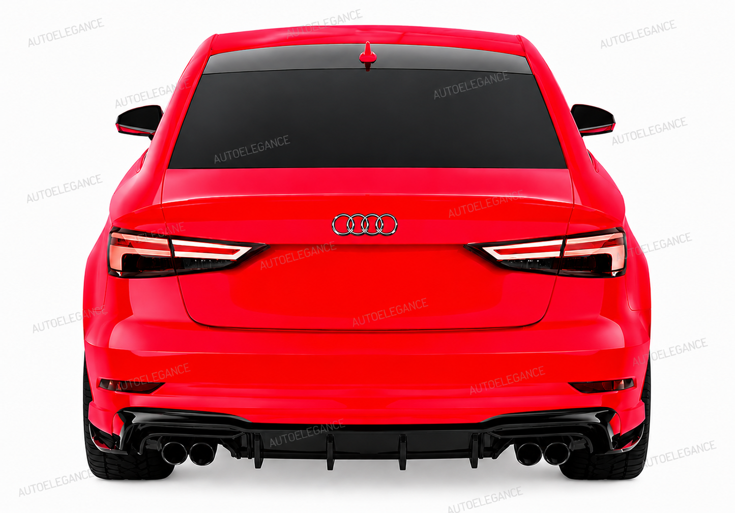 ART.2345 RV-AAD-011 DIFFUSORE AUDI S3 SEDAN 8V FACELIFT 2016-2020 SLINE