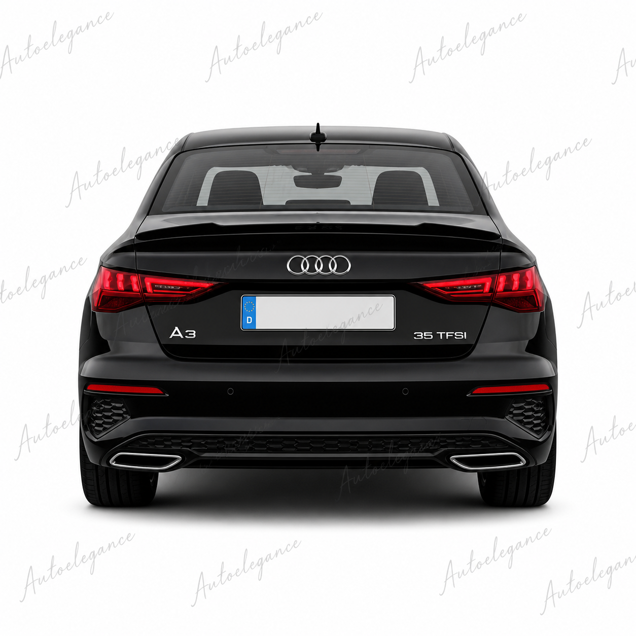 🔥ART.9885 SPOILER POSTERIORE STILE M4 PER AUDI A3 S3 RS3 8Y NERO LUCIDOo 20+🔥