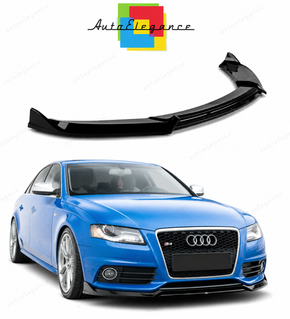 💕 Splitter  adatto per   Audi S4  nero lucido 💕