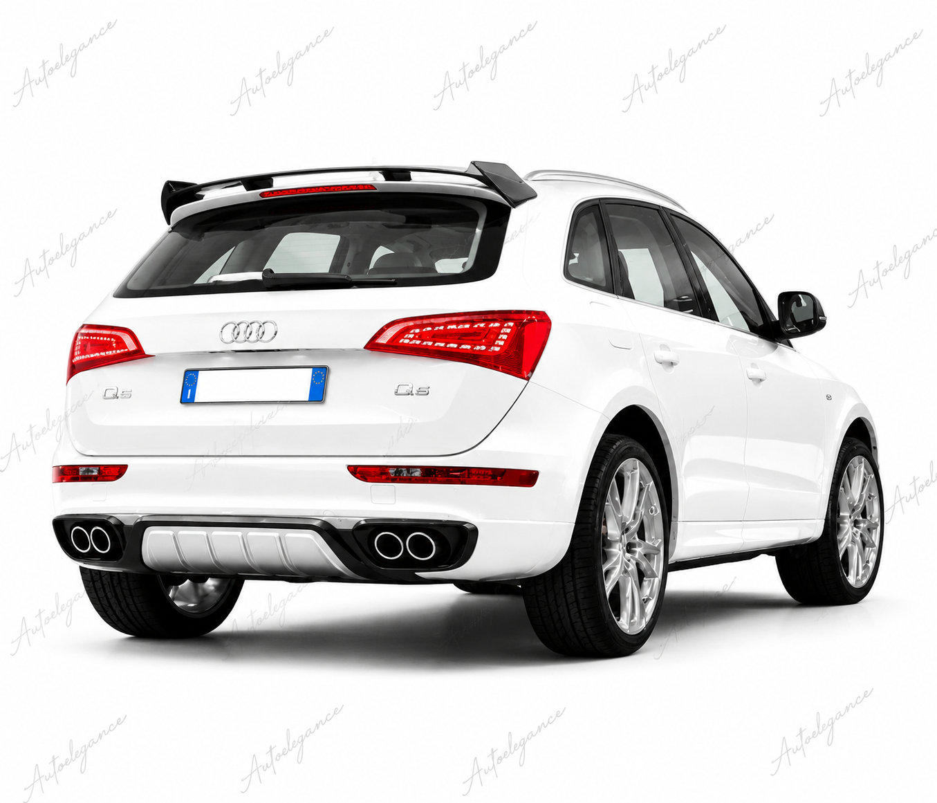 🔥 SPOILER POSTERIORE AUDI Q5 8R SUL TETTO ALETTONE LOOK TUNING🔥