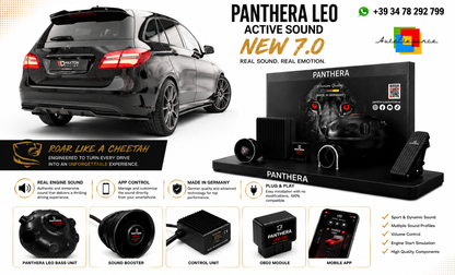 💕ART.2672 PANTHERA Soundsystem Booster 7.0 -Mercedes-Benz B W246 💕