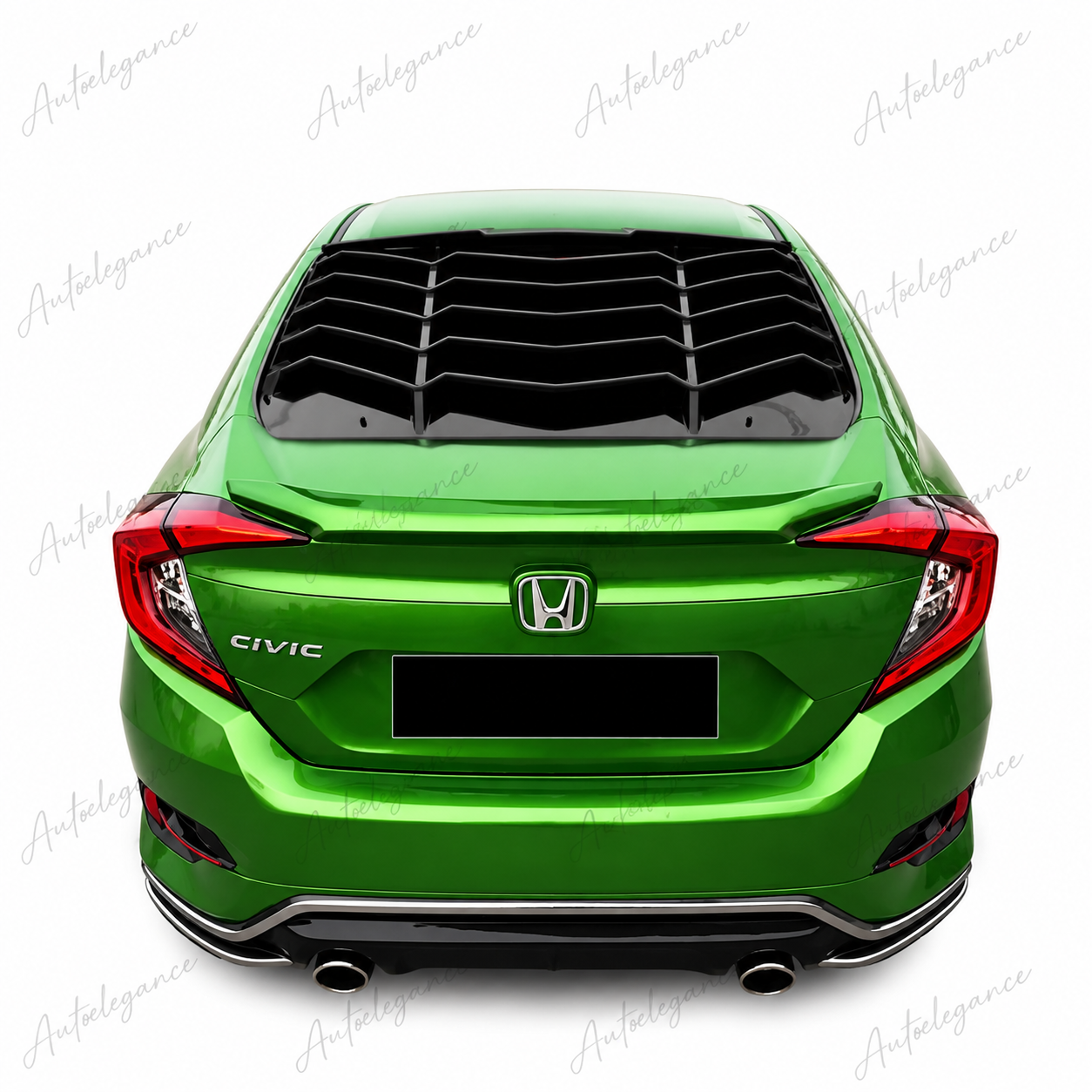 🔥ART.2155 GRIGLIA PER LUNOTTO POSTERIORE HONDA CIVIC FC5 NERO OPACO IN ABS🔥