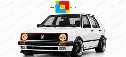 ART.10918 FARI ANTERIORI ADATTO PER VW GOLF II 2 08.83-08.91