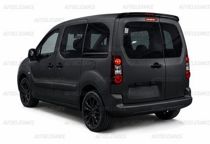 💫ART.10164 Spoiler sul tetto nero lucido 2 pezzi - Peugeot Partner / Citroën Berlingo💫