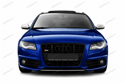 🔥ART.1942 GRIGLIA ADATTO PER AUDI A4 B8 2007-2011 LOOK S4 NERO LUCIDO🔥