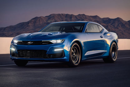 ART.5534 FARI ANTERIORI CHEVROLET CAMARO 16-18 HID SEQ NERO