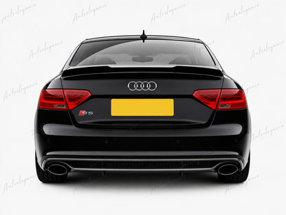 🔥ART.9891 SPOILER PER AUDI A5 S5 RS5 B8 8T8 SPORTBACK NERO LUCIDO 09-16🔥
