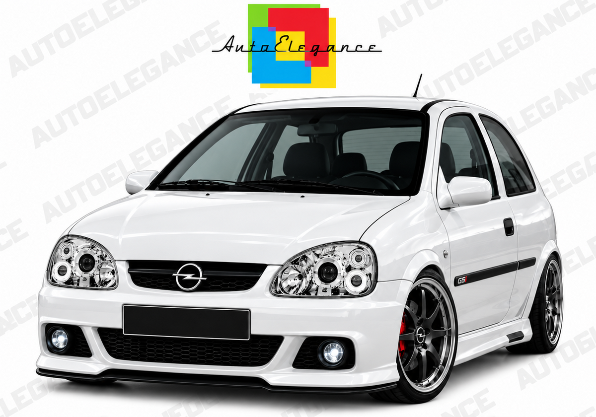 ART.6098 FARI ANTERIORI ADATTO PER OPEL CORSA B 93-00 LED