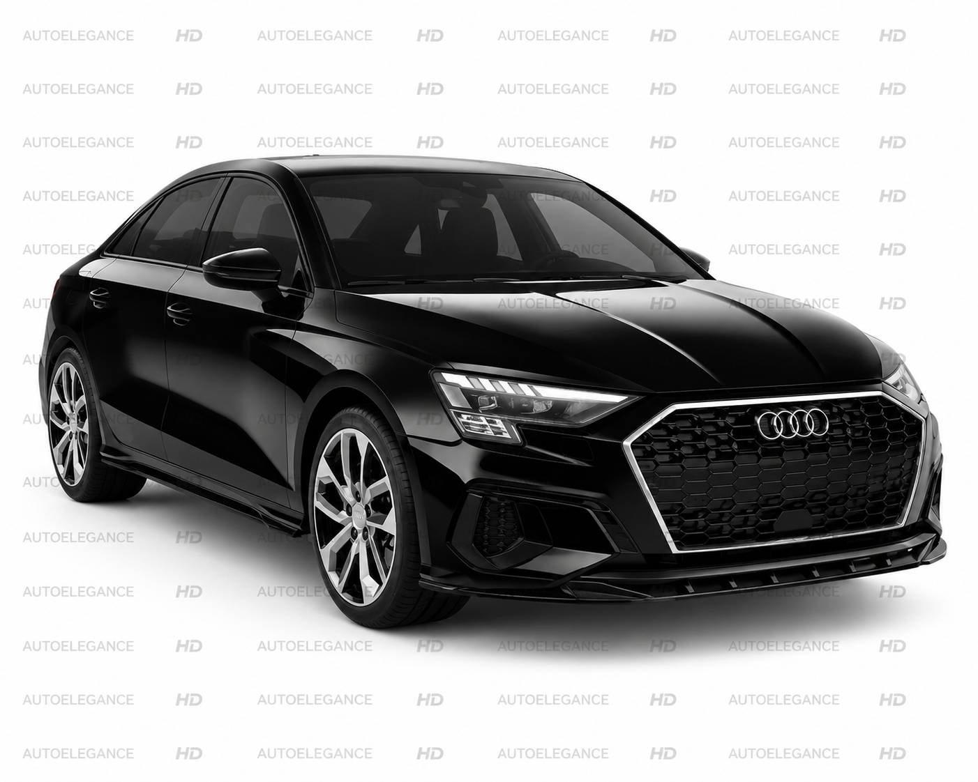 💫ART.2326  SPLITTER AUDI A3 8Y SEDAN SPORTBACK PRE FACELIFT 2020-2024💫