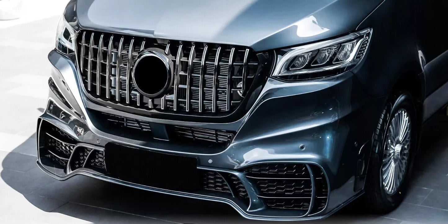 🔥PARAURTI ANTERIORE STILE SPORTIVO PER MERCEDES SPRINTER W907 907 910🔥