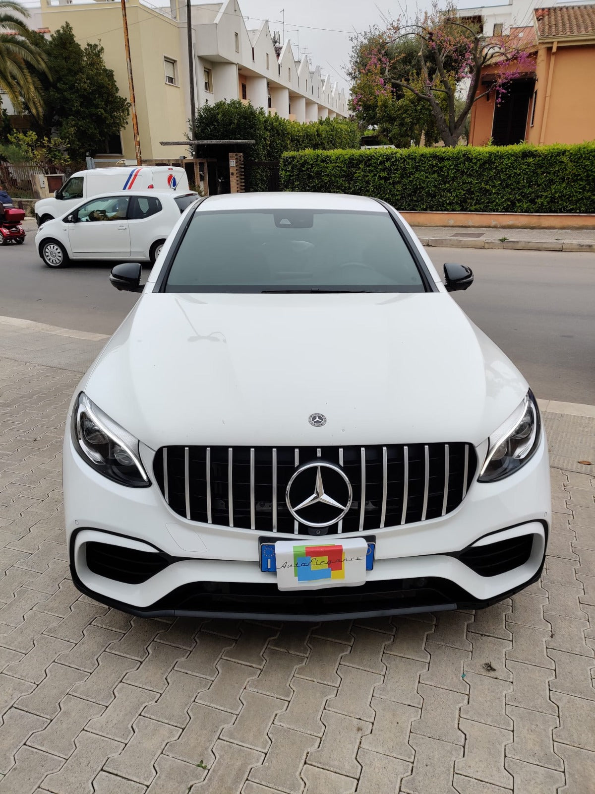 Front Bumper Suitable for Mercedes GLC X253 SUV GLC Coupe C253 (2015-2019)