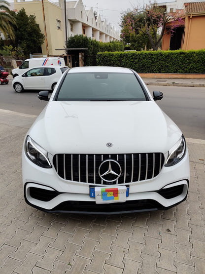 Front Bumper Suitable for Mercedes GLC X253 SUV GLC Coupe C253 (2015-2019)