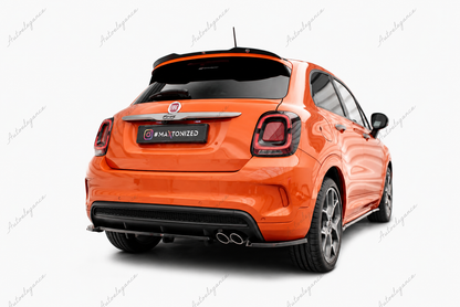 🔥ART.9873 SPLITTER POSTERIORE ADATTO PER FIAT 500X SPORT Mk1 FACELIFT🔥
