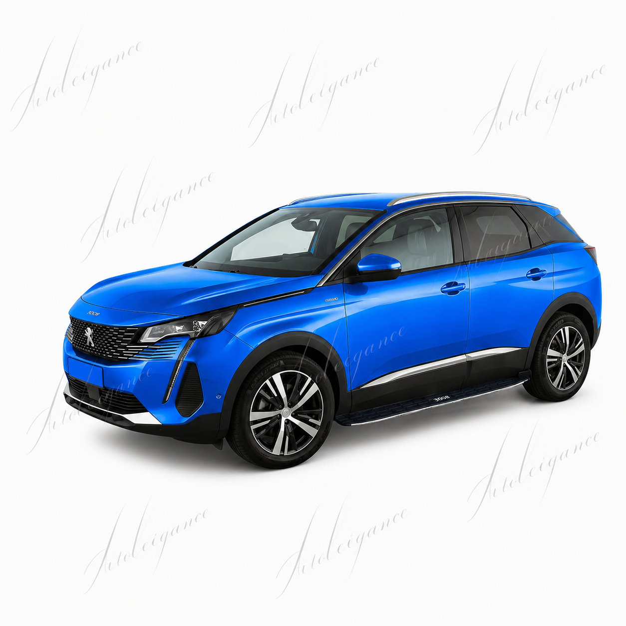 🔥ART.9721 PEDANE LATERALI STILE OE NERO ADATTO PER PEUGEOT 3008 2016-2023🔥