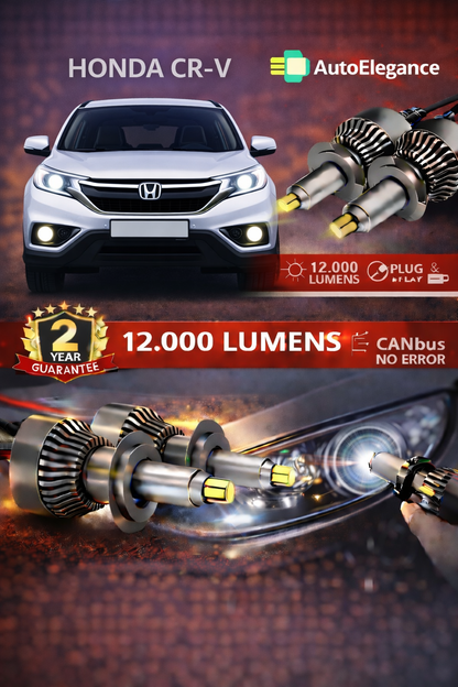 KIT LED  Honda CR-V ANABAGLIANTI H7 CANBUS Bianco 6500K 360 gradi