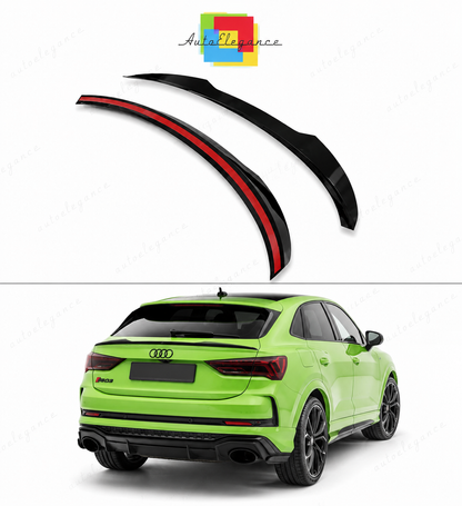 💕Spoiler  adatto  per  Audi RSQ3 Sportback (F3)  nero  lucido 💕