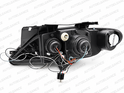 ART.6198 FARI ANTERIORI ADATTO PER CITROEN XSARA 97-00 CHROME