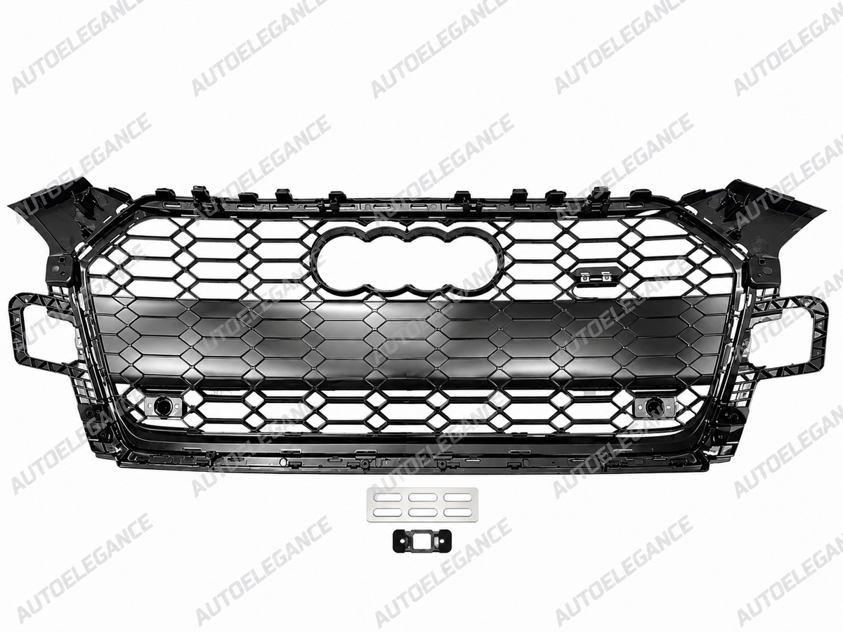🔥ART.10662 GRIGLIA ADATTO PER AUDI  A5 F5  LOOK RS5 NERO 20 - 24🔥
