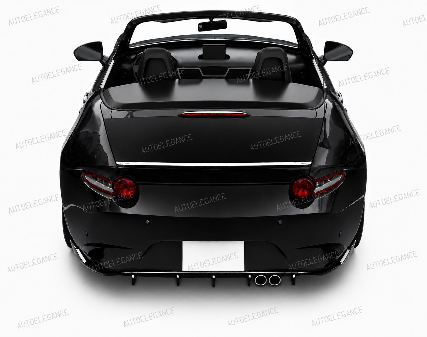 💫ART.10133 Diffusore Posteriore Sportivo Nero Lucido per Mazda MX-5 ND 2015💫