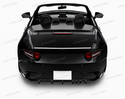 💫ART.10133 Diffusore Posteriore Sportivo Nero Lucido per Mazda MX-5 ND 2015💫