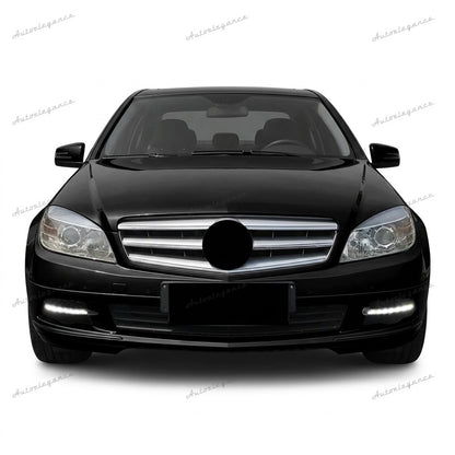 🔥ART.2200 GRIGLIE FENDINEBBIA ADATTO PER MERCEDES W204 2007-2011 LED DIURNE🔥