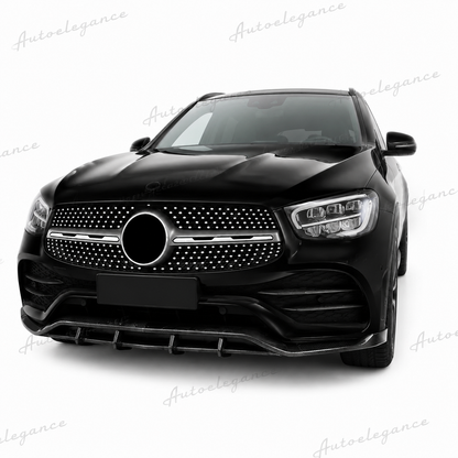 🔥ART.9930 SPLITTER IN FIBRA DI CARBONIO PER MERCEDES GLC GLC43 AMG LINE W253🔥