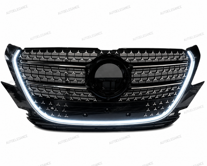 💕ART.8101 Griglia Radiatore LED Stile M Pre-Facelift  M.Benz Vito Metris W448💕