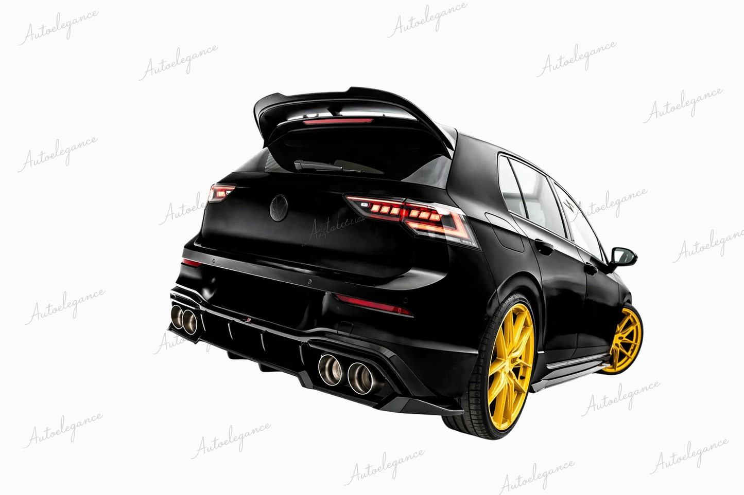 🔥ART.9670 SPLITTER POSTERIORE V.2 VW GOLF R HATCHBACK Mk8 / Mk8 FACELIFT🔥