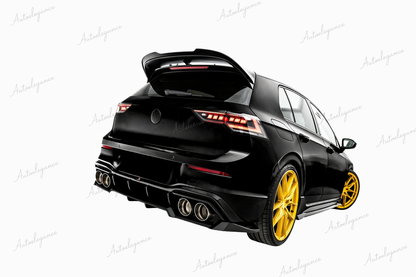 🔥ART.9670 SPLITTER POSTERIORE V.2 VW GOLF R HATCHBACK Mk8 / Mk8 FACELIFT🔥