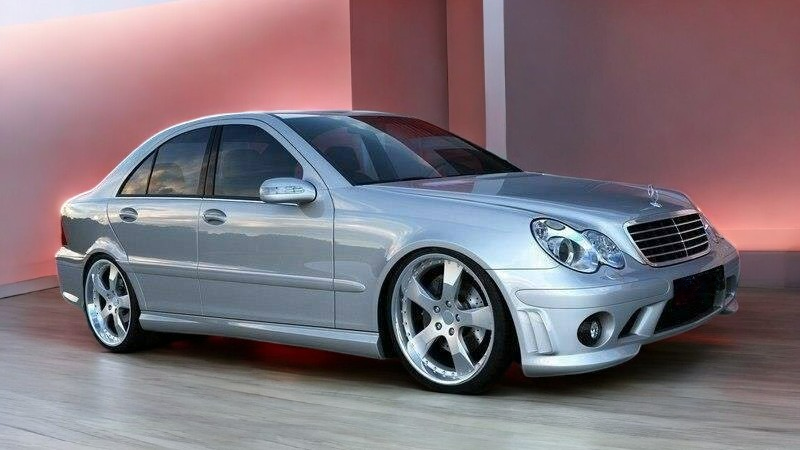 Sottominigone adatto per Mercedes C-Class W203 Sedan Estate 2000-2007
